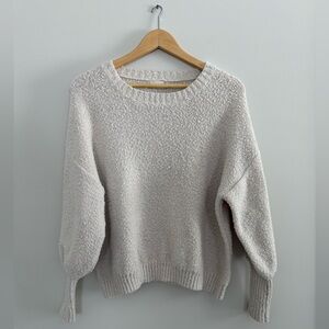 Altar'd State Cream Textured Sweater